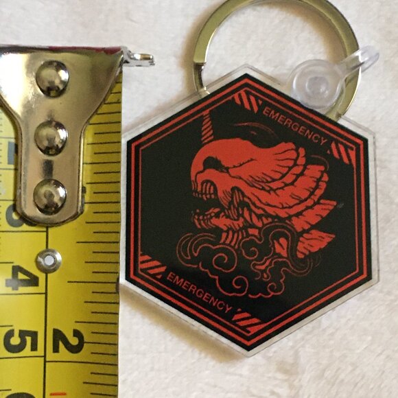 Kaiju Alert Acrylic Keychain - Picture 4 of 7
